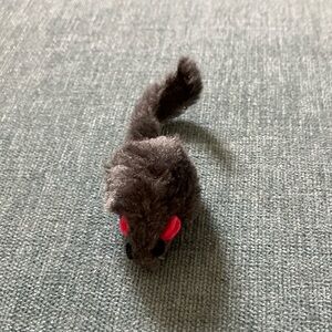 Gently Used Gray Cat Mouse Toy